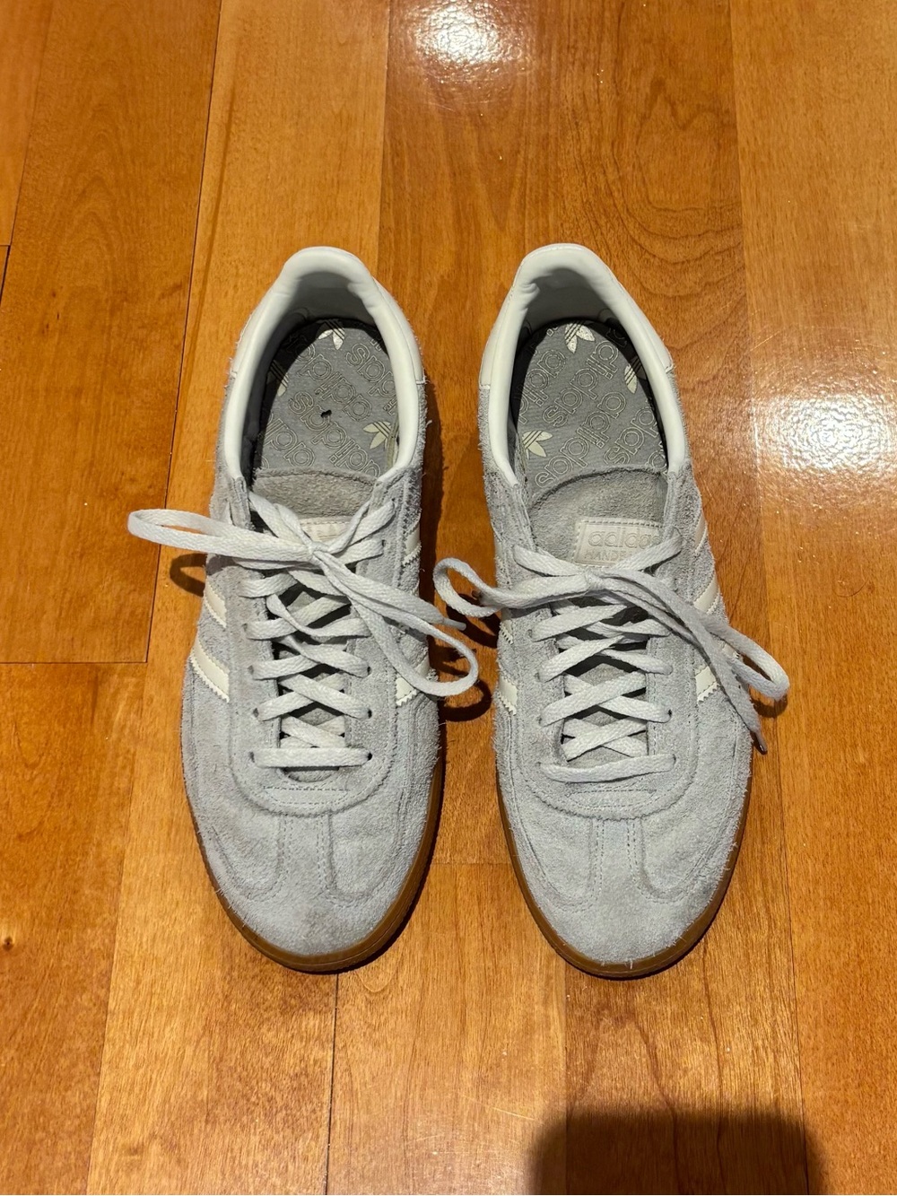 Adidas Handball Spezial - Silver / off white 7.5